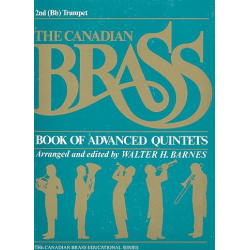 The Canadian Brass Book of Advanced Quintets - 2nd Trumpet - Canadian Brass / Arr. Walter Barnes