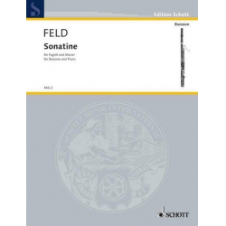 Sonatine für Fagott und Klavier - Jindrich Feld