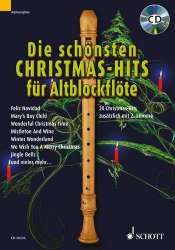 Die schönsten Christmas-Hits für Alt-Blockflöte - Diverse / Arr. Uwe Bye
