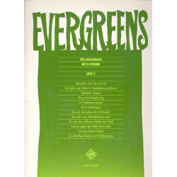 Evergreens, Heft 3, für Akkordeon