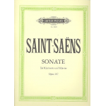 Sonate für Klarinette und Klavier op. 167 (Auguste Périer gewidmet) - Camille Saint-Saens