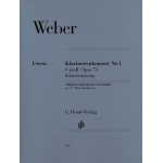 Konzert Nr. 1 f-moll op. 73 (Klavierauszug) - Carl Maria von Weber