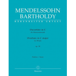 Ouvertüre für Harmoniemusik C-Dur op. 24 - Partitur - Felix Mendelssohn-Bartholdy