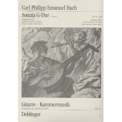 Sonate G-Dur - Carl Philipp Emanuel Bach