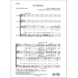 La Paloma - Sebastian Yradier