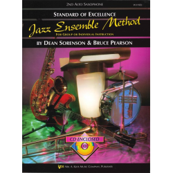 Jazz Ensemble Method + CD - Alto Sax 2 - Dean Sorenson