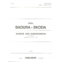 Kadenz und Auszierungen zu Mozarts Klavierkonzert - Paul Badura-Skoda