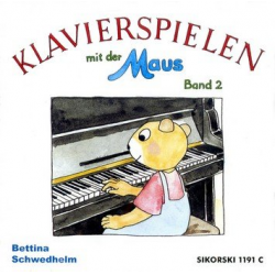 CD "Klavierspielen mit der Maus 2" Begleit-CD - Bettina Schwedhelm