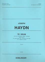 Te Deum für die Kaiserin Marie Therese C-Dur Hob. - Franz Joseph Haydn