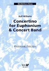 Concertino for Euphonium and Concert Band  Klavierauszug - Rolf Wilhelm