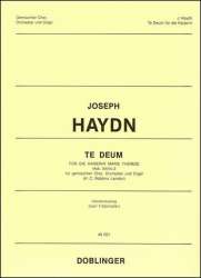 Te Deum für die Kaiserin Marie Therese C-Dur Hob. - Franz Joseph Haydn