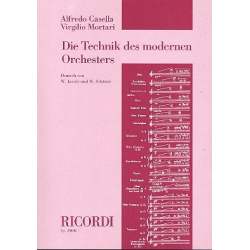 Die Technik des modernen Orchesters - Alfredo Casella Lavagnino