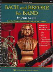 Bach and Before for Band - Book 1 - Full Score - Johann Sebastian Bach / Arr. David Newell