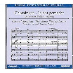 Petite messe solennelle : CD Chorstimme Tenor - Gioacchino Rossini