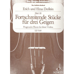 Trio-Buch Band 3 (Das Geigenschulwerk) - Erich Doflein