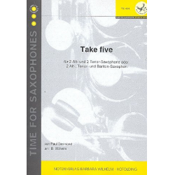 Take Five - Paul Desmond / Arr. Barbara Wilhelm