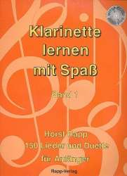 Klarinette lernen mit Spaß Band 1 - Horst Rapp