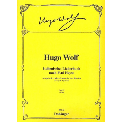 Italienisches Liederbuch Band 2 - Hugo Wolf