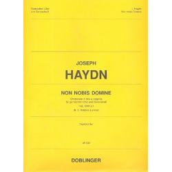 Non nobis, Domine Hob. XXIIIa Nr. 1 - Franz Joseph Haydn