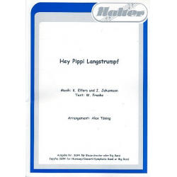 Hey Pippi Langstrumpf - Konrad Elfers / Arr. Alex Töning