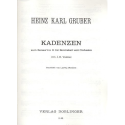 Kadenzen - Heinz Karl Gruber