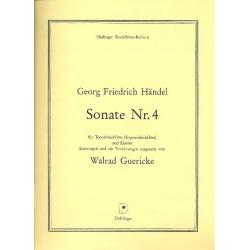 Sonate C-Dur Nr. 4 - Georg Friedrich Händel (George Frederic Handel)