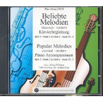 Beliebte Melodien Band 3-4 : Playalong CD 2 (Klavierbegleitung) - Diverse / Arr. Alfred Pfortner