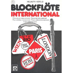 Blockfloete International Heft.1 - Helmuth Herold