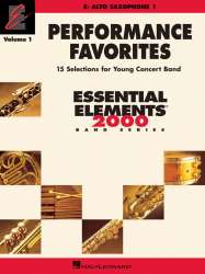 Performance Favorites, Vol. 1 - Alto Saxophone 1 - James Curnow