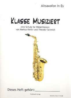 Bläserklassenschule "Klasse musiziert" - Altsaxophon in Es