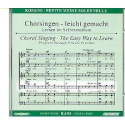 Petite messe solennelle : CD Chorstimme Bass - Gioacchino Rossini