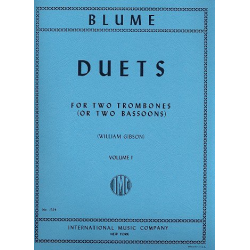 12 Duette Vol. 1 - Oskar Blume / Arr. William Gibson