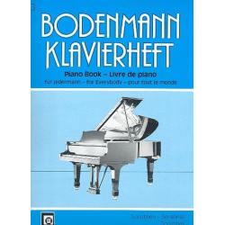 Bodenmann, Klavierheft 3 - Hans Bodenmann
