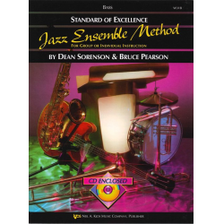 Jazz Ensemble Method + CD - Bass - Dean Sorenson