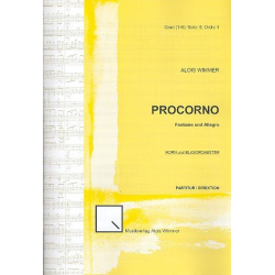 Procorno (Fantasie und Allegro)  (Horn und Blasorchester) - Alois Wimmer