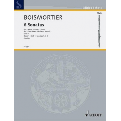 6 Sonaten op. 7 (3 Violinen) Band 1 - Joseph Bodin de Boismortier