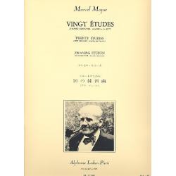 20 études d'après Kreutzer adaptées à la flûte - Rodolphe Kreutzer / Arr. Marcel Moyse