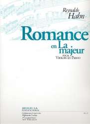 Romance la majeur : pour violon - Reynaldo Hahn