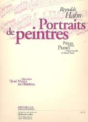 Portraits de peintres : pour piano - Reynaldo Hahn