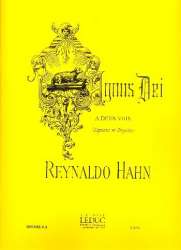 Agnus Dei : pour soprano, baryton et orgue - Reynaldo Hahn