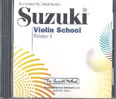Suzuki Violin School vol.4 : CD