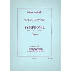 Symphonie no.3 op.13 : - Charles-Marie Widor