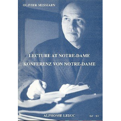 Konferenz von Notre Dame (dt/en) - Olivier Messiaen