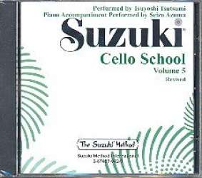 Suzuki Cello School vol.5 : CD - Shinichi Suzuki