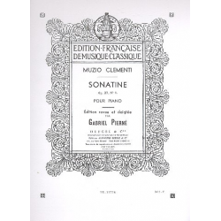 Sonatine op.37,1 : - Muzio Clementi