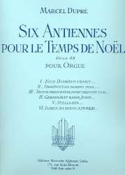 6 antiennes op.48 pour le temps de - Marcel Dupré