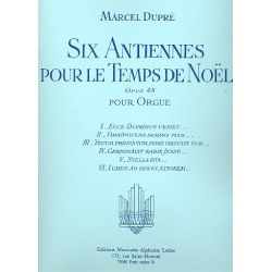 6 antiennes op.48 pour le temps de - Marcel Dupré