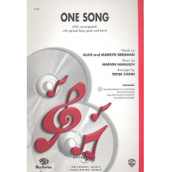 One Song : for mixed chorus - Marvin Hamlisch