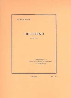 Duettino : pour 2 bassons