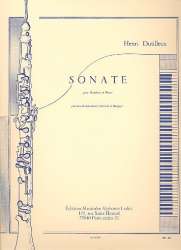 Sonate : pour hautbois et piano - Henri Dutilleux